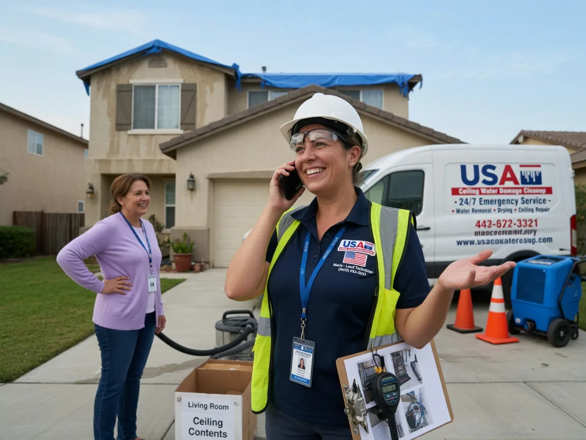 Ceiling Water Damage Restoration Ross, CA FAQs